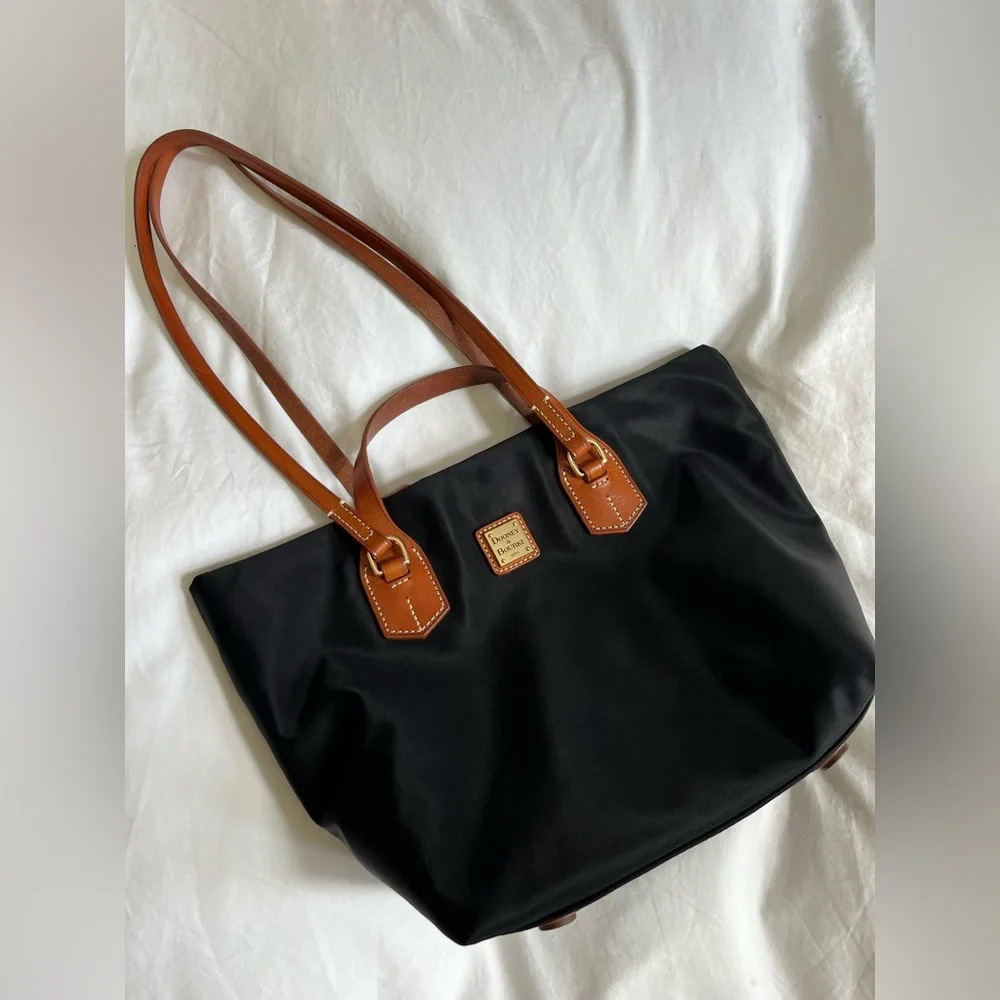 Dooney & Burke Windham Leighton Small Tote in Black